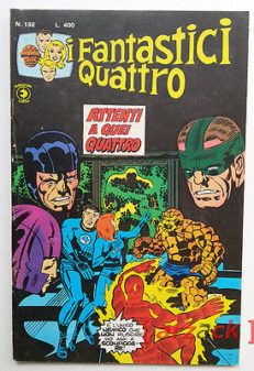 FANTASTICI QUATTRO 192 CORNO 1978 Attenti a quei quattro