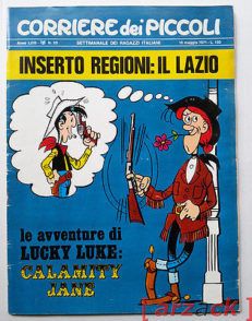 CORRIERE dei PICCOLI anno LXIII N 20 - 1971 Jacovitti Battaglia INSERTO LAZIO