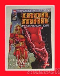IRON MAN VENDICATORI 22 Rinascita Degli Eroi 4 PANINI