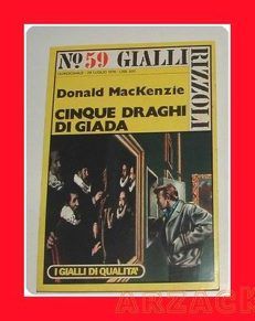 GIALLI RIZZOLI n 59 McKenzie CINQUE DRAGHI DI GIADA '76