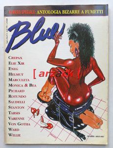 BLUE BIZARRE supplemento al 15 di Blue BLUE PRESS 1992 Crepax Pichard Rotundo