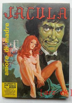 JACULA n 80 amore di madre RG 1972 fumetto erotico ERREGI