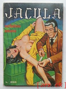JACULA n 170 serbatoio umano EP 1975 fumetto erotico EDIFUMETTO