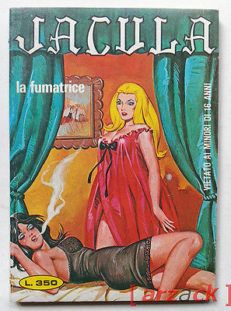 JACULA n 246 la fumatrice EP 1978 fumetto erotico EDIFUMETTO