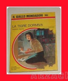 GIALLO MONDADORI 1050 La tigre dormiva DEVINE 1969