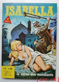 ISABELLA 96 EVILFRANCE 1977 Ed. FRANCESE BD Erotique Petit Format Français