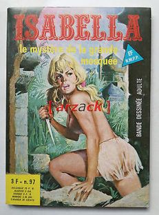 ISABELLA 97 EVILFRANCE 1977 Ed. FRANCESE BD Erotique Petit Format Français