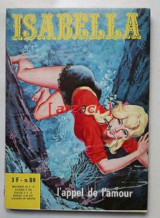 ISABELLA 89 EVILFRANCE 1977 Ed. FRANCESE BD Erotique Petit Format Français