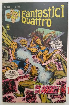 FANTASTICI QUATTRO 199 CORNO 1978 Gli artigli di Tigra