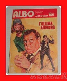 ALBO DELL'INTREPIDO N. 1542 Universo 1975