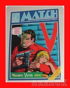 MATCH anno I° N 2 LABOR COMICS 1985 Visitors Vigilante