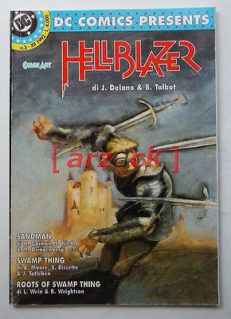DC Comics Presents 3 HELLBLAZER Vertigo - Comic Art 1992