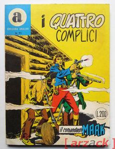 Collana Araldo N 71 COMANDANTE MARK Cepim Bonelli 1972 ESSEGESSE