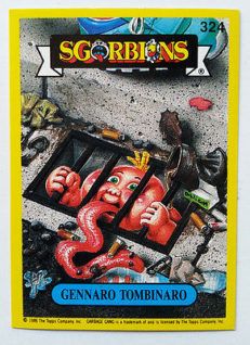 FIGURINA SGORBIONS Garbage Pail Kids Sgorbions GPK Italy TOPPS N 324