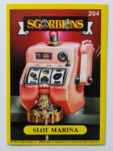 FIGURINA SGORBIONS Garbage Pail Kids Sgorbions GPK Italy TOPPS N 204