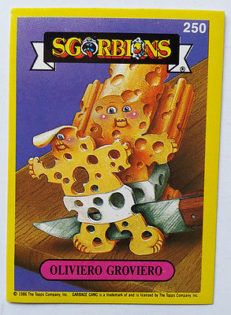 FIGURINA SGORBIONS Garbage Pail Kids Sgorbions GPK Italy TOPPS N 250