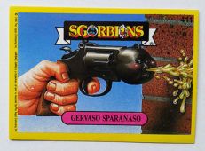 FIGURINA SGORBIONS Garbage Pail Kids Sgorbions GPK Italy TOPPS N 411