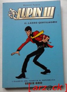 CLASSICI REPUBBLICA Serie Oro 63 LUPIN III il ladro gentiluomo Monkey Punch