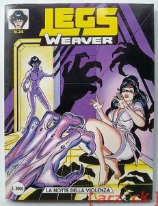 LEGS WEAVER n 24 La notte della violenza SERGIO BONELLI 1997