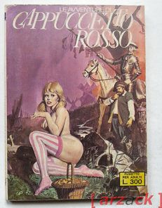 CAPPUCCETTO ROSSO 24 don pippote EMMEVI 1974 fumetto erotico