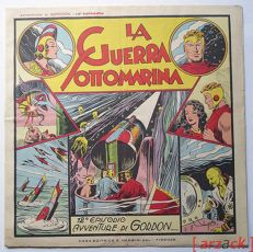 AVVENTURE DI GORDON 12 La Guerra Sottomarina edizioni NERBINI 1958 ORIGINALE