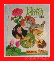 Album figurine EDIS 1982 FLORA e FAUNA vuoto