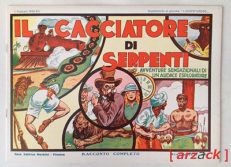 IL CACCIATORE DI SERPENTI Supplemento Avventuroso NERBINI ristampa anastatica