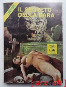I NOTTURNI 22 il segreto della bara EDIFUMETTO 1978 fumetto erotico