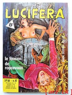 LUCIFERA 97 EVILFRANCE 1986 Ed. FRANCESE BD Erotique Petit Format Français