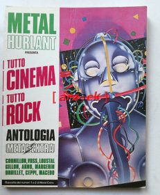 ANTOLOGIA METAL HURLANT 1 Tutto Cinema Tutto Rock METAL EXTRA Voss DRUILLET