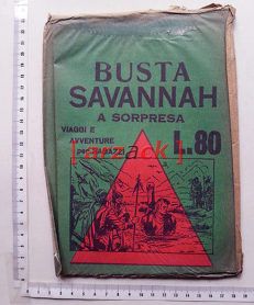 Fumetti Busta Sorpresa SAVANNAH L. 80 Albi Kolosso