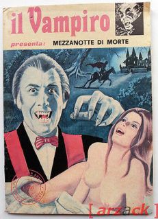 IL VAMPIRO n. 14 Mezzanotte di Morte EDIFUMETTO 1974 MAGNUS originale