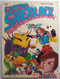 Collana Telefumetto 4 Capitan Sherlock EPIERRE 1979
