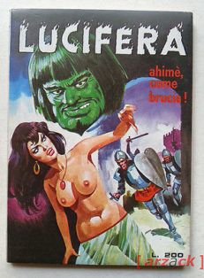 LUCIFERA 30 ahimè come brucia EDIERIODICI 1974 Qs Edicola