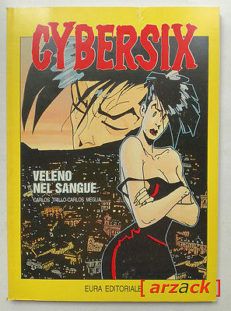 CYBERSIX 3 Comic Trillo - Meglia Eura Editoriale 1994
