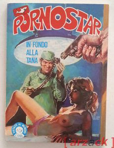 PORNOSTAR n 21 In Fondo alla Tana EDIFUMETTO 1987