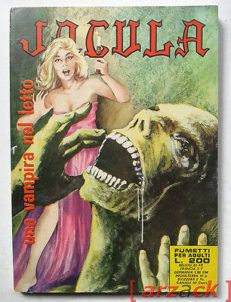 JACULA n 66 una vampira nel letto RG 1971 fumetto erotico ERREGI