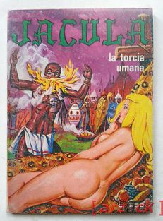 JACULA n 187 la torcia umana EP 1976 fumetto erotico EDIFUMETTO