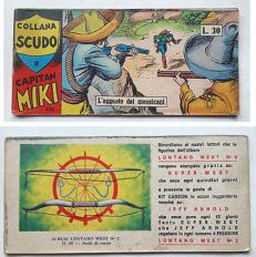 CAPITAN MIKI striscia anno XXIX N° 8 Collana Scudo DARDO 1964