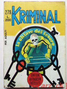 KRIMINAL 279 La Chiave Del Tesoro CORNO 1970