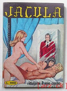 JACULA n 235 ridatemi il mio corpo EP 1978 fumetto erotico EDIFUMETTO
