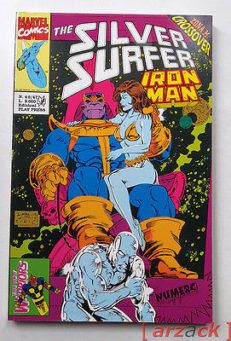 SILVER SURFER 46/47 numero doppio PLAY PRESS 1993 IRON MAN