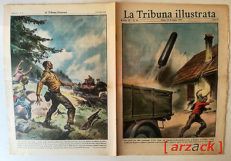 LA TRIBUNA ILLUSTRATA 29 Cà Venir Polesine scoppio bombole BRASILE 13/7/1952