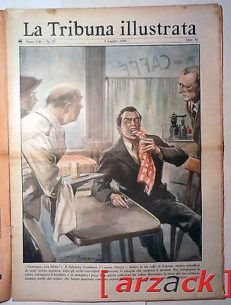 LA TRIBUNA ILLUSTRATA anno LXI  N 27 - 5/7/1953 Catania l'uomo struzzo