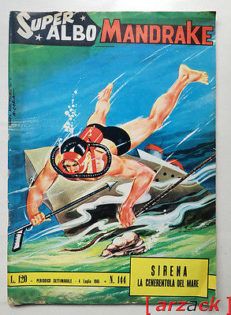 Super Albo MANDRAKE 144 Fratelli Spada 1965