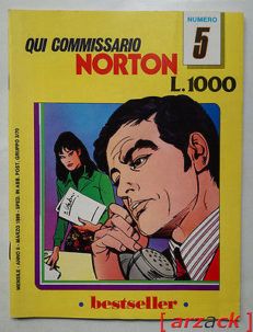Best Seller QUI COMMISSARIO NORTON n 5 Editrice Universo 1989