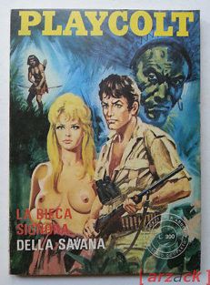 PLAYCOLT N 51 La Bieca Signora della Savana EDIFUMETTO 1976 fumetto erotico