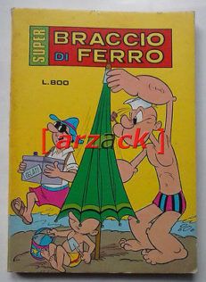 Super BRACCIO di FERRO N 102 Grafica Editoriale METRO 1981