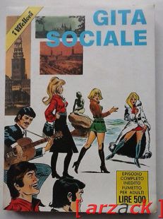 I VITELLONI 2 collana Tam Tam EDIFUMETTO 1975 fumetto erotico