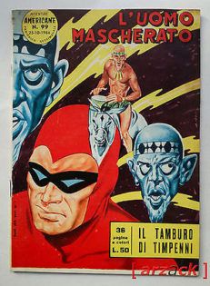 UOMO MASCHERATO 99 Avventure Americane FRATELLI SPADA 1964 Phantom